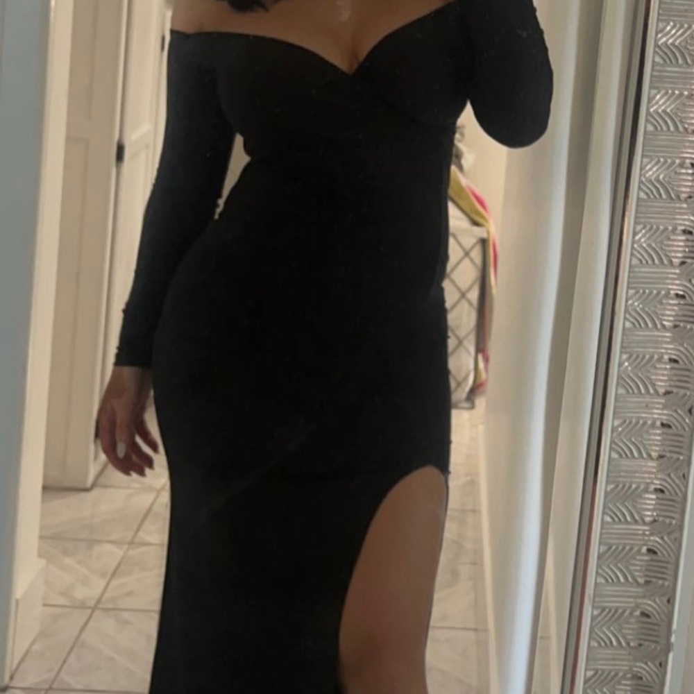 Black party dress